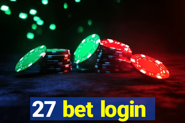 27 bet login